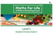 Maths For Life Level 1 Student Practice Book 3