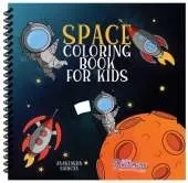 Space Coloring Book for Kids: Astronauts, Planets, Space Ships, and Outer Space for Kids Ages 6-8, 9-12