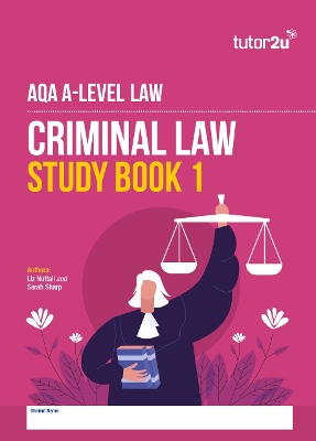 AQA A Level Law Criminal Law Study Books