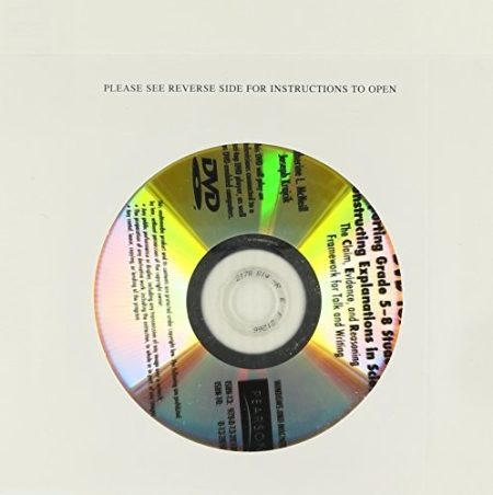 DVD for Supporting Grade 5-8 Students in Constructing Explanations in Science: The Claim, Evidence, and Reasoning Framework for Talk and Writing