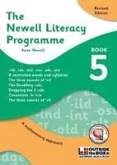 The Newell Literacy Programme: Book 5: -ild, -int, -ind, -ost, -olt, -old, R controlled words and syllables, The three sounds of ‘ed’, The Doubling rule, Dropping the E rule, Consonant -le rule, The three sounds of ‘ch’