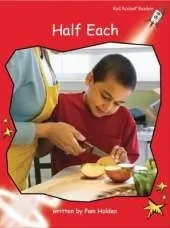 Red Rocket Readers: Early Level 1 Non-Fiction Set B: Half Each