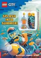 LEGO® City: Splash into Summer Activity Book (with diver LEGO minifigure and underwater accessories)