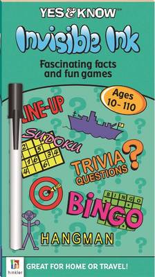 Yes and Know Invisible Ink Ages 10-110