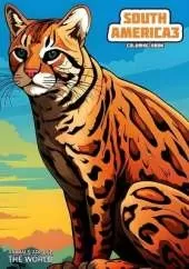 Animals around the World - South America 3: Coloring Book