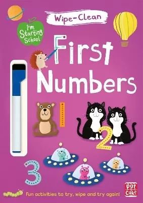 I'm Starting School: First Numbers: Wipe-clean book with pen