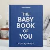 The Baby Book of You: A record of your first year: Blue
