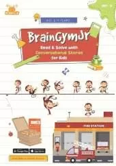 BrainGymJr: Read and Solve ( 8-9 Years) - IV: Learn with short, conversational English stories for Children