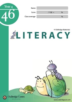 OxBridge Year 4 Literacy Week 46