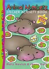 Animal Numbers Sticker Activity Book