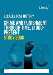 Crime & Punishment Through Time c1000-Present Study Book for Edexcel GCSE History