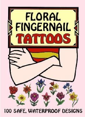 Floral Fingernail Tattoos