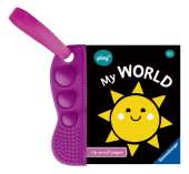 Ravensburger Play+ Infant & Toddler - Flip & Pop: My World: teething book