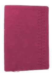 Student Study Bible: A Guide to Knowing and Living God’s Word (NKJV, Pink Leathersoft, Red Letter, Comfort Print)