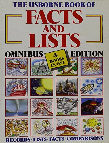 Usborne Book of Facts and Lists: Earth Facts, Space Facts, Weather Facts, Countries of the World Facts