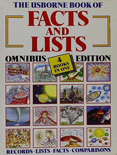 Usborne Book of Facts and Lists: Earth Facts, Space Facts, Weather Facts, Countries of the World Facts