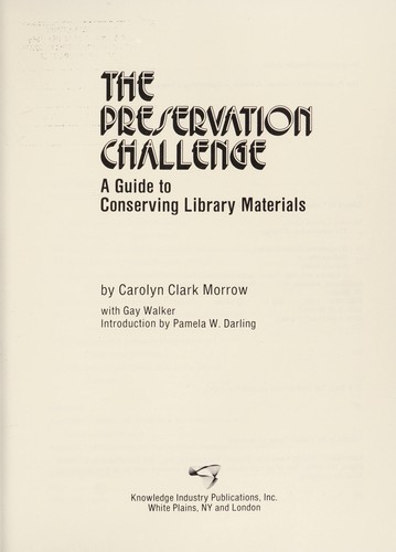 Changing Information Concepts and Technology: Reader for the Professional Librarian