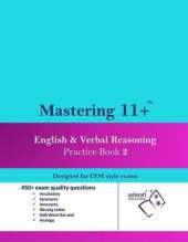 Mastering 11+ English & Verbal Reasoning Practice Book 2