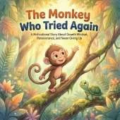 The Monkey Who Tried Again: A Motivational Story About Growth Mindset, Perseverance, and Never Giving Up