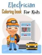 Electrician Coloring Book For Kids: Over 50 Pages of High Quality Among us coloring Designs For Kids And Adults Easy Educational Coloring Pages