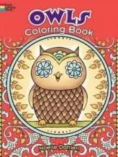 Owls Coloring Book