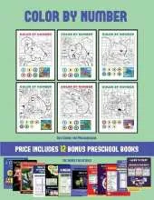 Best Books for Preschoolers (Color by Number): 20 printable color by number worksheets for preschool/kindergarten children. The price of this book includes 12 printable PDF kindergarten/preschool workbooks