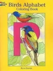 Birds Alphabet: Coloring Book