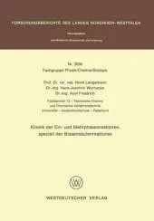 Kinetik der Ein- und Mehrphasenreaktoren, Speziell der Blasensaulenreaktoren