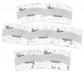 Jolly Phonics Handwriting Books Complete Set (1-7): In Precursive Letters (British English edition)