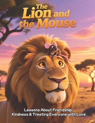 The Lion and the Mouse: Lessons about friendship, kindness and treating everyone with love: A Heartwarming Tale of Kindness, Respect, and Helping Others, A Beautiful Moral Storybook for Kids Ages 4-12