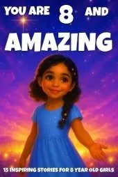YOU ARE 8 AND AMAZING! Inspiring Stories for 8-Year-Old Girls: 15 Motivating Tales of Courage, Confidence, Friendship, and Kindness.