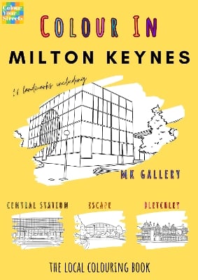 Milton Keynes Colouring Book (A4)