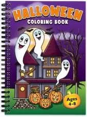 Halloween Coloring Book for Kids Ages 4-8