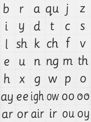 Read Write Inc. Phonics: Magnetic Speed Sound Cards (Pack of 10)
