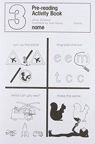 Pre-Reading Activity Books: Book 3