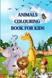 Wild Wonders: Animals Coloring Book for Kids