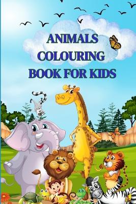 Wild Wonders: Animals Coloring Book for Kids