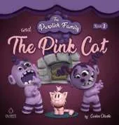 The Purplish Family and the pink cat