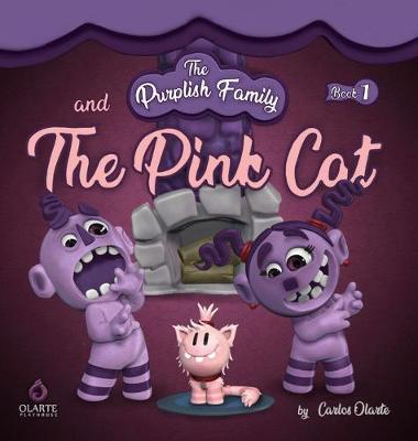 The Purplish Family and the pink cat