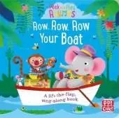 Peek and Play Rhymes: Row, Row, Row Your Boat: A baby sing-along board book with flaps to lift