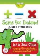 Sums for Ireland CD-ROM 1: Junior Standards: 1st & 2nd Class