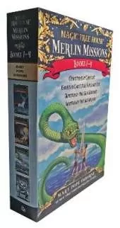 Magic Tree House Merlin Missions Books 1-4 Boxed Set: Christmas in Camelot; Haunted Castle on Hallows Eve; Summer of the Sea Serpent; Winter of the Ice Wizard
