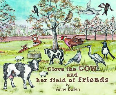 Clova the cow and her field of friends