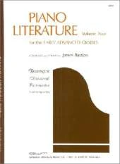 Piano Literature Volume 4