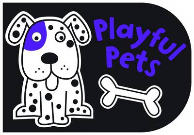 Black and White Playful Pets: Chunky Board Book