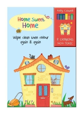 Colour Me Again and Again Book - Home Sweet Home