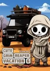 Cute Grim Reaper - Vacation 6: Coloring Book