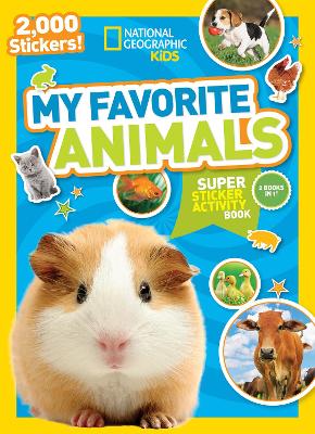 My Favourite Animals Sticker Book: Over 1,000 Stickers!