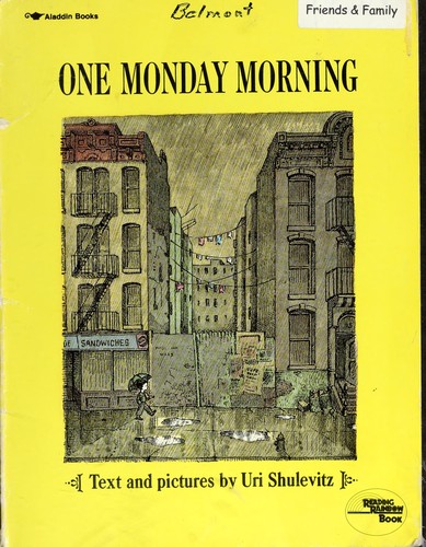 One Monday Morning: Reading Rainbow