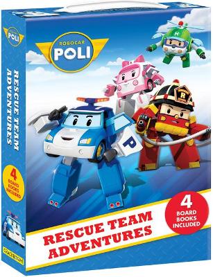 Robocar Poli: Rescue Team Adventures Box: 4 Books Included